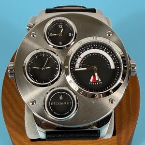 Seizmont Men’s 3 time zones watch.